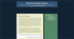 Desktop Screenshot of beatchronicfatigue.blogspot.com