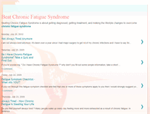Tablet Screenshot of beatchronicfatigue.blogspot.com