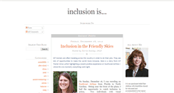 Desktop Screenshot of kidsincludedtogether.blogspot.com