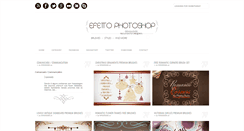 Desktop Screenshot of efeitophotoshop.blogspot.com