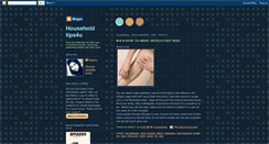 Desktop Screenshot of householdtips4u.blogspot.com