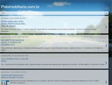 Tablet Screenshot of poloimobiliario.blogspot.com