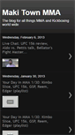 Mobile Screenshot of makitown-mma.blogspot.com