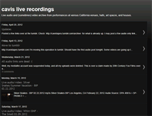 Tablet Screenshot of cavistapes.blogspot.com