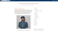 Desktop Screenshot of miniature-inspiration.blogspot.com