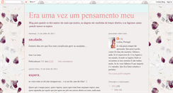 Desktop Screenshot of pensamentodosmeus.blogspot.com