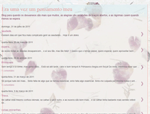 Tablet Screenshot of pensamentodosmeus.blogspot.com