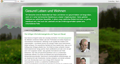 Desktop Screenshot of gesundes-wohnen.blogspot.com