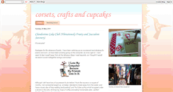 Desktop Screenshot of corsetscraftsandcupcakes.blogspot.com