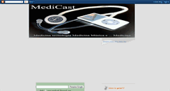 Desktop Screenshot of medicast.blogspot.com