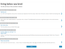 Tablet Screenshot of living-below-sea-level.blogspot.com
