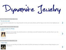 Tablet Screenshot of dynamitejewelry.blogspot.com