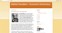 Desktop Screenshot of marketsocialism-economicdemocracy.blogspot.com