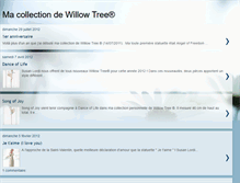 Tablet Screenshot of lm-willowtree-collection.blogspot.com