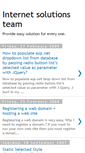 Mobile Screenshot of isolutionteam.blogspot.com