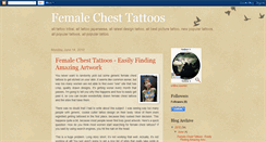 Desktop Screenshot of femalechesttattoos.blogspot.com