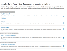 Tablet Screenshot of insidejobscoach-insideinsights.blogspot.com