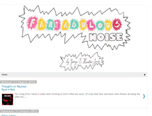 Tablet Screenshot of fantabulousnoise.blogspot.com