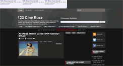 Desktop Screenshot of 123cinebuzz.blogspot.com