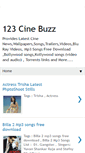 Mobile Screenshot of 123cinebuzz.blogspot.com