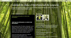 Desktop Screenshot of calidadyoportunidad.blogspot.com