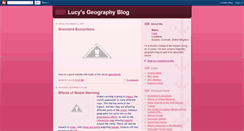 Desktop Screenshot of lucysgeogblog.blogspot.com