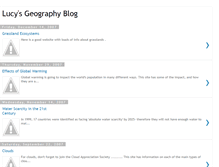 Tablet Screenshot of lucysgeogblog.blogspot.com