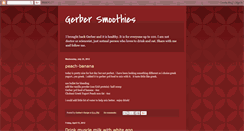 Desktop Screenshot of gerbersrecipes.blogspot.com