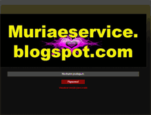 Tablet Screenshot of muriaeservice.blogspot.com