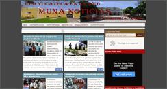 Desktop Screenshot of munanoticias.blogspot.com