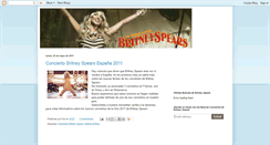 Desktop Screenshot of conciertos-britneyspears.blogspot.com