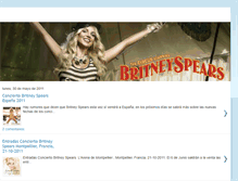 Tablet Screenshot of conciertos-britneyspears.blogspot.com