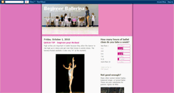 Desktop Screenshot of beginnerballerina.blogspot.com
