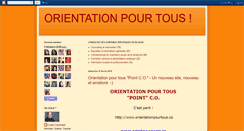 Desktop Screenshot of orientationpourtous.blogspot.com