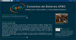Desktop Screenshot of conexoesacre.blogspot.com