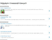 Tablet Screenshot of bilgiyayim.blogspot.com