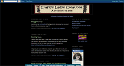 Desktop Screenshot of craftyeladyecreations.blogspot.com