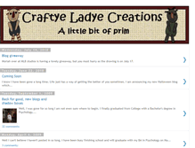 Tablet Screenshot of craftyeladyecreations.blogspot.com