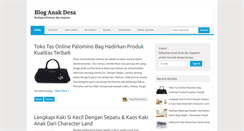Desktop Screenshot of blog-anakdesa.blogspot.com