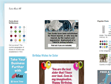 Tablet Screenshot of factspage.blogspot.com