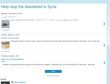 Tablet Screenshot of helpsyria.blogspot.com