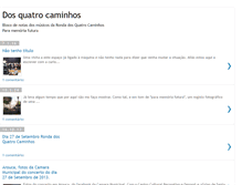 Tablet Screenshot of dosquatrocaminhos.blogspot.com