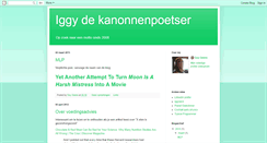 Desktop Screenshot of kanonnenpoetser.blogspot.com