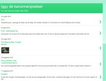 Tablet Screenshot of kanonnenpoetser.blogspot.com