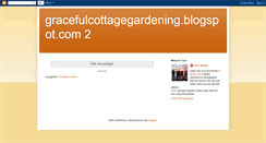 Desktop Screenshot of gracefulcottagegardening.blogspot.com