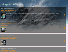 Tablet Screenshot of enfoquescotidianos.blogspot.com