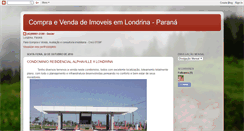 Desktop Screenshot of londrinaimoveis.blogspot.com