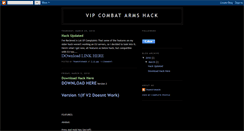 Desktop Screenshot of hackvipcombatarms.blogspot.com