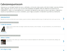 Tablet Screenshot of cabezonespuntocom.blogspot.com