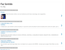 Tablet Screenshot of fazsentido.blogspot.com